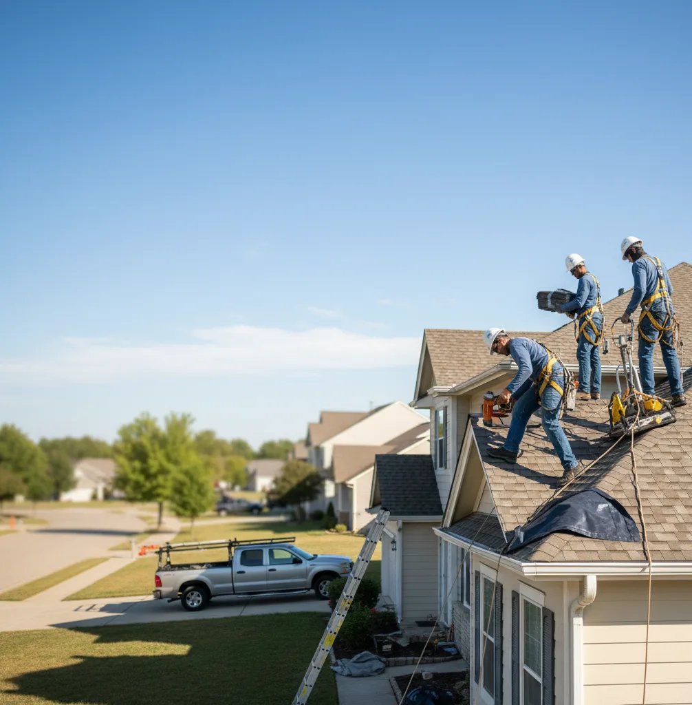 Roof Repair in Hiddenite